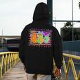Spooky Teacher Halloween Ghost Fall Autumn Season Women Men's Hoodie Back Print, funny design