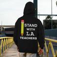 Stand With LA Teachers Tshirt United Los Angeles T Shirt Men Women Kids Men's Hoodie Back Print, funny design Stand With LA Teachers Tshirt United Los Angeles T Shirt Men Women Kids Men's Hoodie Back Print, funny design