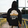 Synonym Roll Teacher And Grammar Geeks Pun For Men Women Kids Men's Hoodie Back Print, funny design Synonym Roll Teacher And Grammar Geeks Pun For Men Women Kids Men's Hoodie Back Print, funny design