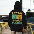 Lets Tacos Bout Science Teacher Chemistry Physics Men's Hoodie Back Print, Science Teacher Gifts, funny design