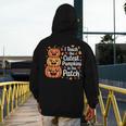 i Teach The Cutest Pumpkins In The Patch Teacher Halloween Men's Hoodie Back Print, funny design