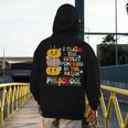 I Teach The Cutest Pumpkins Preschool Teacher Halloween Men's Hoodie Back Print, funny design I Teach The Cutest Pumpkins Preschool Teacher Halloween Men's Hoodie Back Print, funny design