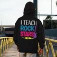 I Teach Rockstars Tee Orchestra Music Teacher Back To School Men's Hoodie Back Print, funny design I Teach Rockstars Tee Orchestra Music Teacher Back To School Men's Hoodie Back Print, funny design