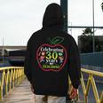 Teacher Celebrating 30 Years Of Teaching Students School Men's Hoodie Back Print, funny design Teacher Celebrating 30 Years Of Teaching Students School Men's Hoodie Back Print, funny design