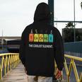 Teacher The Coolest Element Chemistry Periodic Table Science Men's Hoodie Back Print, Science Teacher Gifts, funny design