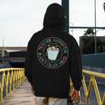 Teacher Supporter Bucket Filler Hero Men's Hoodie Back Print, funny design