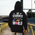 Teacher Tee My Students Are Out Of This World Space Men's Hoodie Back Print, funny design Teacher Tee My Students Are Out Of This World Space Men's Hoodie Back Print, funny design