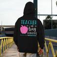 Teacher Of Tiny Humans Preschool Pre K Kindergarten Teacher Men's Hoodie Back Print, funny design Teacher Of Tiny Humans Preschool Pre K Kindergarten Teacher Men's Hoodie Back Print, funny design