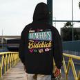 Teacher's Sidekick Teacher Assisting Teaching Assistant Men's Hoodie Back Print, funny design