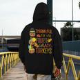 Thankful For My 4th Grade Turkey Thanksgiving Turkey Teacher Men's Hoodie Back Print, 4th Grade Teacher Gifts, funny design Thankful For My 4th Grade Turkey Thanksgiving Turkey Teacher Men's Hoodie Back Print, 4th Grade Teacher Gifts, funny design