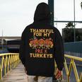Thankful For My Pre K Turkeys Teacher Thanksgiving Men Women Men's Hoodie Back Print, funny design Thankful For My Pre K Turkeys Teacher Thanksgiving Men Women Men's Hoodie Back Print, funny design