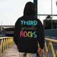Third Grade Rocks Shirt Team 3rd Grade Teacher Men's Hoodie Back Print, funny design Third Grade Rocks Shirt Team 3rd Grade Teacher Men's Hoodie Back Print, funny design