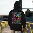 Tie Dye 8th Grade Typography Team Eighth Grade Teacher Men's Hoodie Back Print, funny design