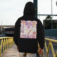 Trick Or Teach Retro Halloween Teacher Look Men's Hoodie Back Print, funny design Trick Or Teach Retro Halloween Teacher Look Men's Hoodie Back Print, funny design