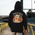 Trick Or Teach Retro Halloween Teacher Women Men Costume Men's Hoodie Back Print, funny design Trick Or Teach Retro Halloween Teacher Women Men Costume Men's Hoodie Back Print, funny design