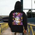 Trick Or Teach Spooky Teacher Ghost Halloween Teacher Men's Hoodie Back Print, funny design Trick Or Teach Spooky Teacher Ghost Halloween Teacher Men's Hoodie Back Print, funny design