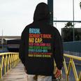 Vintage Bruh We Back No Cap Bruh We'Re Back Student Teacher Men's Hoodie Back Print, funny design Vintage Bruh We Back No Cap Bruh We'Re Back Student Teacher Men's Hoodie Back Print, funny design