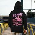 Vintage Howdy First Grade Cowgirl Teacher Western School Men's Hoodie Back Print, First Grade Teacher Gifts, funny design Vintage Howdy First Grade Cowgirl Teacher Western School Men's Hoodie Back Print, First Grade Teacher Gifts, funny design