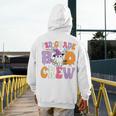 3rd Grade Boo Crew Spooky Third Grade Halloween Teacher Men's Hoodie Back Print, funny design
