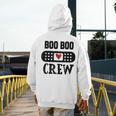 Boo Boo Crew First Aid School Nurse Day Care Teacher Men's Hoodie Back Print, funny design