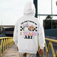 You Can't Scare Me I Teach Art Retro Teacher Ghost Halloween Men's Hoodie Back Print, funny design You Can't Scare Me I Teach Art Retro Teacher Ghost Halloween Men's Hoodie Back Print, funny design