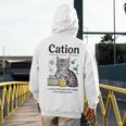 Cation Shirt Cat Science Chemistry Teacher Chemist Pun Men's Hoodie Back Print, Science Teacher Gifts, funny design Cation Shirt Cat Science Chemistry Teacher Chemist Pun Men's Hoodie Back Print, Science Teacher Gifts, funny design