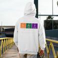 Chemisty Science Teacher Periodic Table Halloween Men's Hoodie Back Print, Science Teacher Gifts, funny design