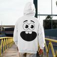 Creepy Carrots Face Teacher Halloween Costume Matching Men's Hoodie Back Print, funny design Creepy Carrots Face Teacher Halloween Costume Matching Men's Hoodie Back Print, funny design