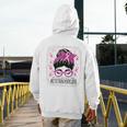 CTE Teacher In October We Wear Pink Breast Cancer Awareness Men's Hoodie Back Print, funny design CTE Teacher In October We Wear Pink Breast Cancer Awareness Men's Hoodie Back Print, funny design