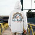 Cute Special Education Leopard Print SPED Teacher Idea Men's Hoodie Back Print, funny design Cute Special Education Leopard Print SPED Teacher Idea Men's Hoodie Back Print, funny design