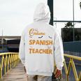 I Don't Need A Costume I'm A Spanish Teacher Halloween Men's Hoodie Back Print, funny design I Don't Need A Costume I'm A Spanish Teacher Halloween Men's Hoodie Back Print, funny design
