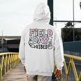Field Day Vibes For Teacher Kids Happy Field Day 2025 Men's Hoodie Back Print, funny design