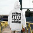High School Teacher Personalized Men's Hoodie Back Print, funny design High School Teacher Personalized Men's Hoodie Back Print, funny design