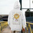 Be Kind Unity Day Orange Anti Bullying For Kids Teachers Men's Hoodie Back Print, funny design