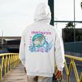 Kindergarten Teacher Dolphin Ocean Life Teaching Team Spirit Men's Hoodie Back Print, funny design Kindergarten Teacher Dolphin Ocean Life Teaching Team Spirit Men's Hoodie Back Print, funny design