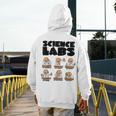 Labrador Retriever Science Labs Dog Lover Teacher Men's Hoodie Back Print, Science Teacher Gifts, funny design