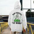 Mad Scientist Science Teacher Halloween Costume Teen Girls Men's Hoodie Back Print, Science Teacher Gifts, funny design Mad Scientist Science Teacher Halloween Costume Teen Girls Men's Hoodie Back Print, Science Teacher Gifts, funny design