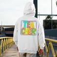 Neon Retro Teacher Cute Teacher Team New Teacher Back To Sch Men's Hoodie Back Print, funny design