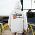 Phonemes Graphemes And Caffeine Coffee Teacher Appreciation Men's Hoodie Back Print, funny design Phonemes Graphemes And Caffeine Coffee Teacher Appreciation Men's Hoodie Back Print, funny design
