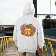 Pi Day Pumpkin Pi Math Teacher Halloween Costume Men's Hoodie Back Print, funny design Pi Day Pumpkin Pi Math Teacher Halloween Costume Men's Hoodie Back Print, funny design