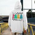 Pre-K Paraprofessional Teacher Back To School Vibes Men's Hoodie Back Print, funny design Pre-K Paraprofessional Teacher Back To School Vibes Men's Hoodie Back Print, funny design