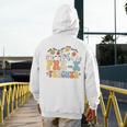 Pre-k Teacher Appreciation Teaching Wildflowers Men's Hoodie Back Print, funny design Pre-k Teacher Appreciation Teaching Wildflowers Men's Hoodie Back Print, funny design