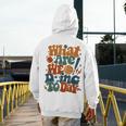 Retro PE Teacher What Are We Doing Today School Coach Women Men's Hoodie Back Print, Pe Teacher Gifts, funny design
