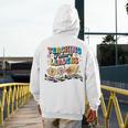 Retro Teaching Future Leaders Groovy Teacher Back To School Men's Hoodie Back Print, Future Teacher Gifts, Groovy Teacher Gifts, funny design Retro Teaching Future Leaders Groovy Teacher Back To School Men's Hoodie Back Print, Future Teacher Gifts, Groovy Teacher Gifts, funny design