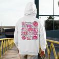 Rock The Test Testing Day Don't Stress Do Your Best Teacher For Men Women Girls Kids Men's Hoodie Back Print, funny design