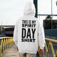 School Teacher Spirit Day Costume For Men Women Men's Hoodie Back Print, funny design School Teacher Spirit Day Costume For Men Women Men's Hoodie Back Print, funny design