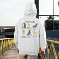 Science Labs Dogs Labrador Retriever Science Teacher Men's Hoodie Back Print, Science Teacher Gifts, funny design