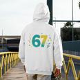 I Survived 67 Days Of School Teachers Students Meme Men's Hoodie Back Print, funny design I Survived 67 Days Of School Teachers Students Meme Men's Hoodie Back Print, funny design