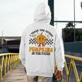 I Teach The Cutest Pumpkins In The Patch Groovy Teacher Fall Men's Hoodie Back Print, Groovy Teacher Gifts, funny design