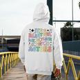 Teach Tiny Actors Theater Drama Teacher Drama Teaching Men's Hoodie Back Print, funny design